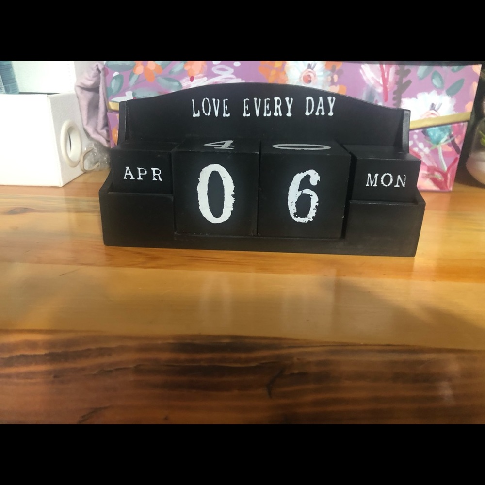 💥 Calendar Decor- Month, Day, and Year Inserts